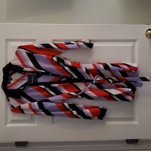 Multi color shirt dress